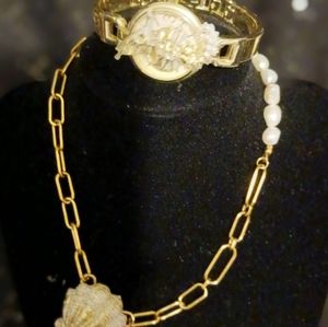 Custom made necklace and bracelet